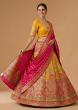 Mustard Yellow Designer Lehenga Choli
