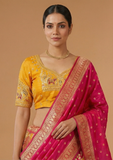 Mustard Yellow Designer Lehenga Choli