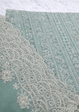Pastel Floral Designer Dress Material