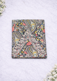 Black Paisley Designer Dress Material