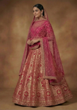 Royal Zari Woven Lehenga Choli – Bridal & Wedding Wear