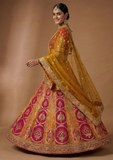 Royal Bridal Lehenga Choli with Zari Embroidery