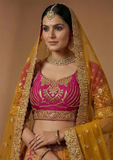 Royal Bridal Lehenga Choli with Zari Embroidery